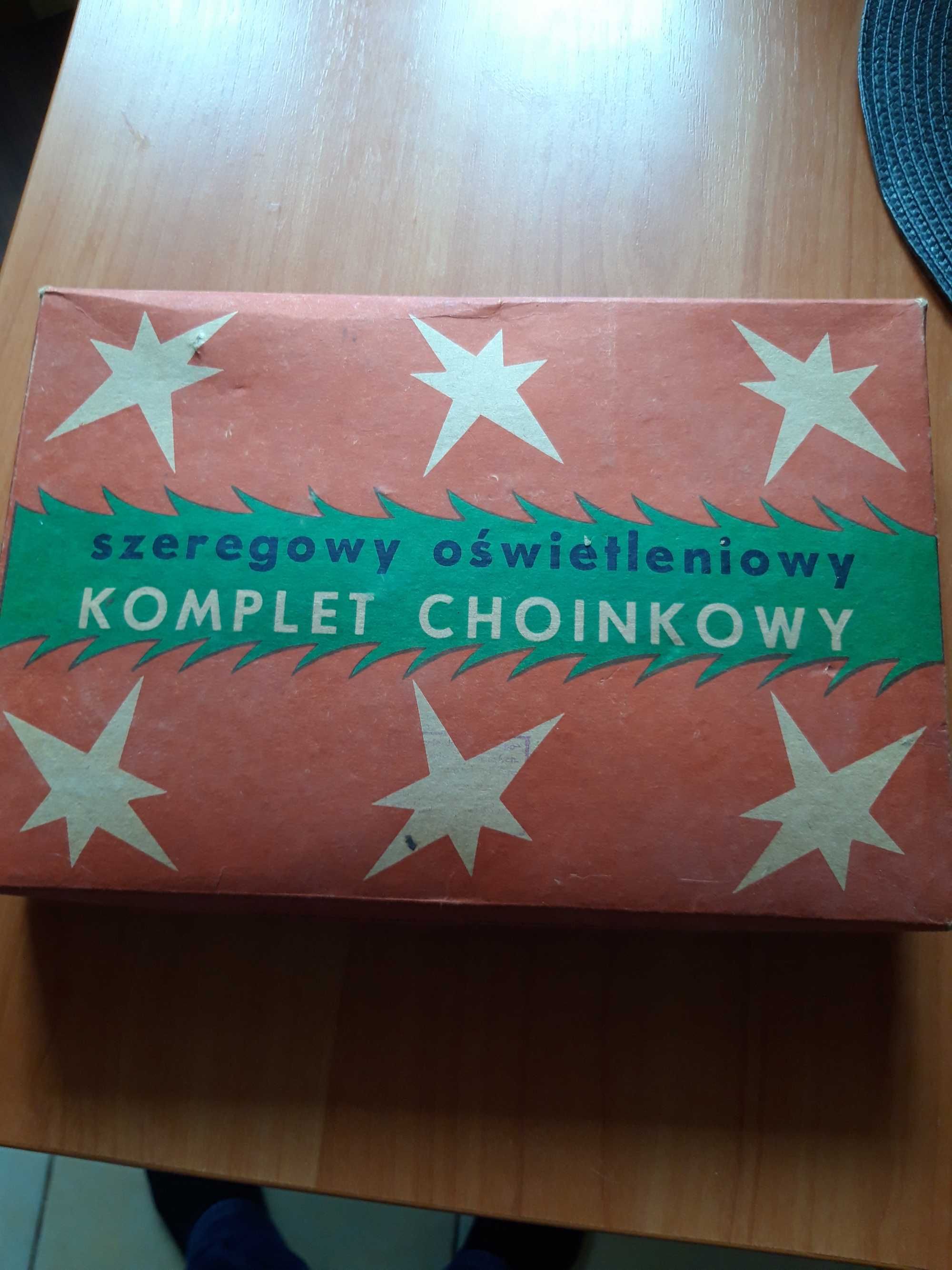 komplet choinkowy oświetleniowy