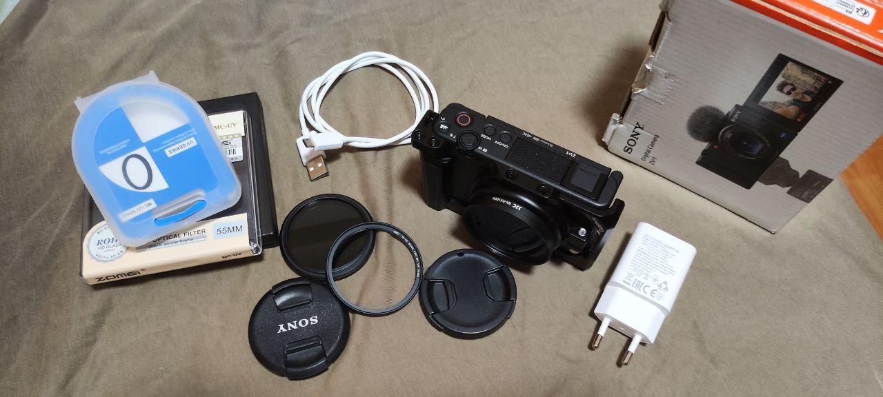 Sony ZV-1, фотоаппарат и камера для блогера