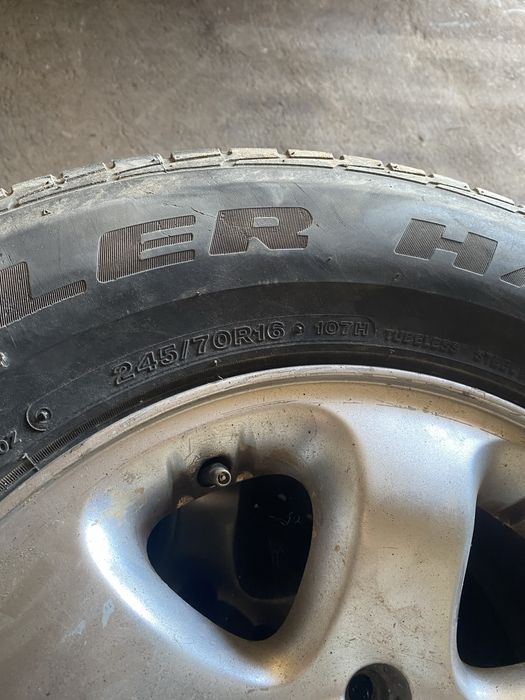 Rodas ( jante+pneus) para opel frontera