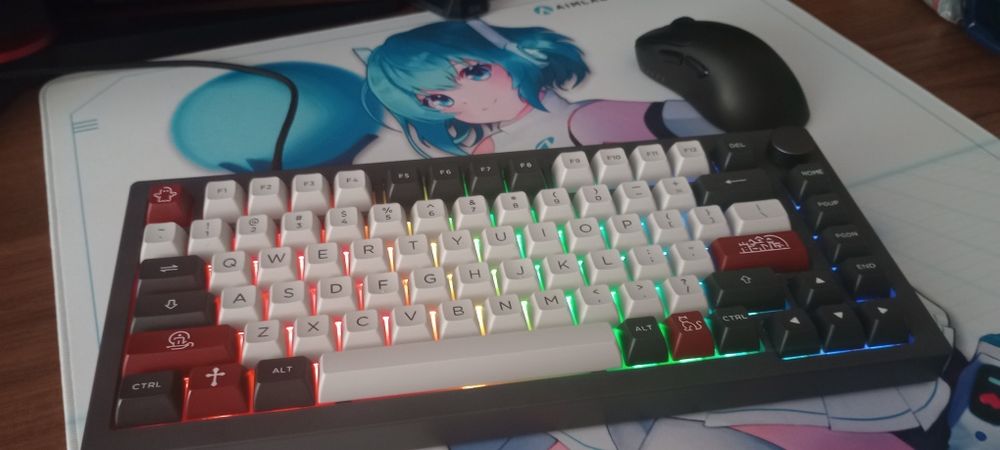 Klawiatura mechaniczna Akko 5075B Plus Dracula - idealny stan