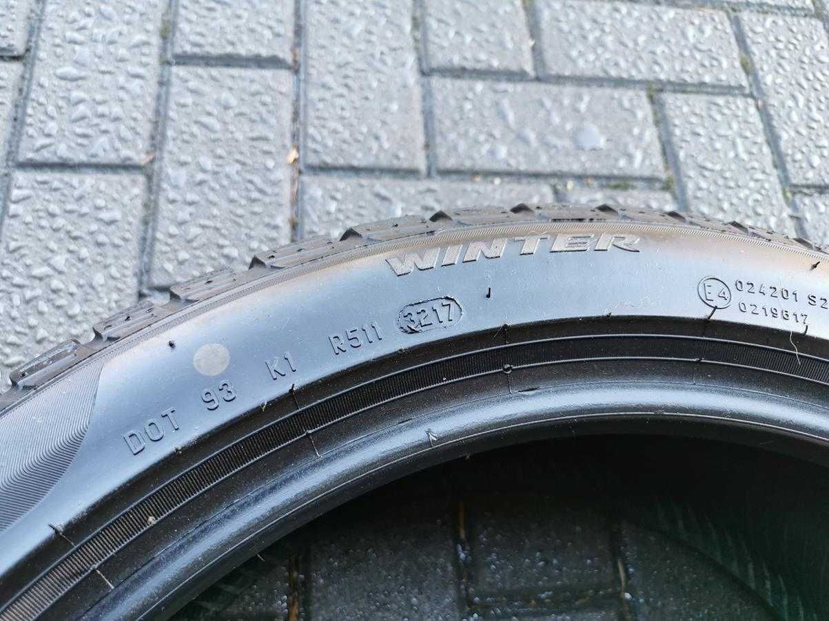 225/45 95V R18 PIRELLI Sottozero3 2017r 5mm Zimowe Opony 2szt