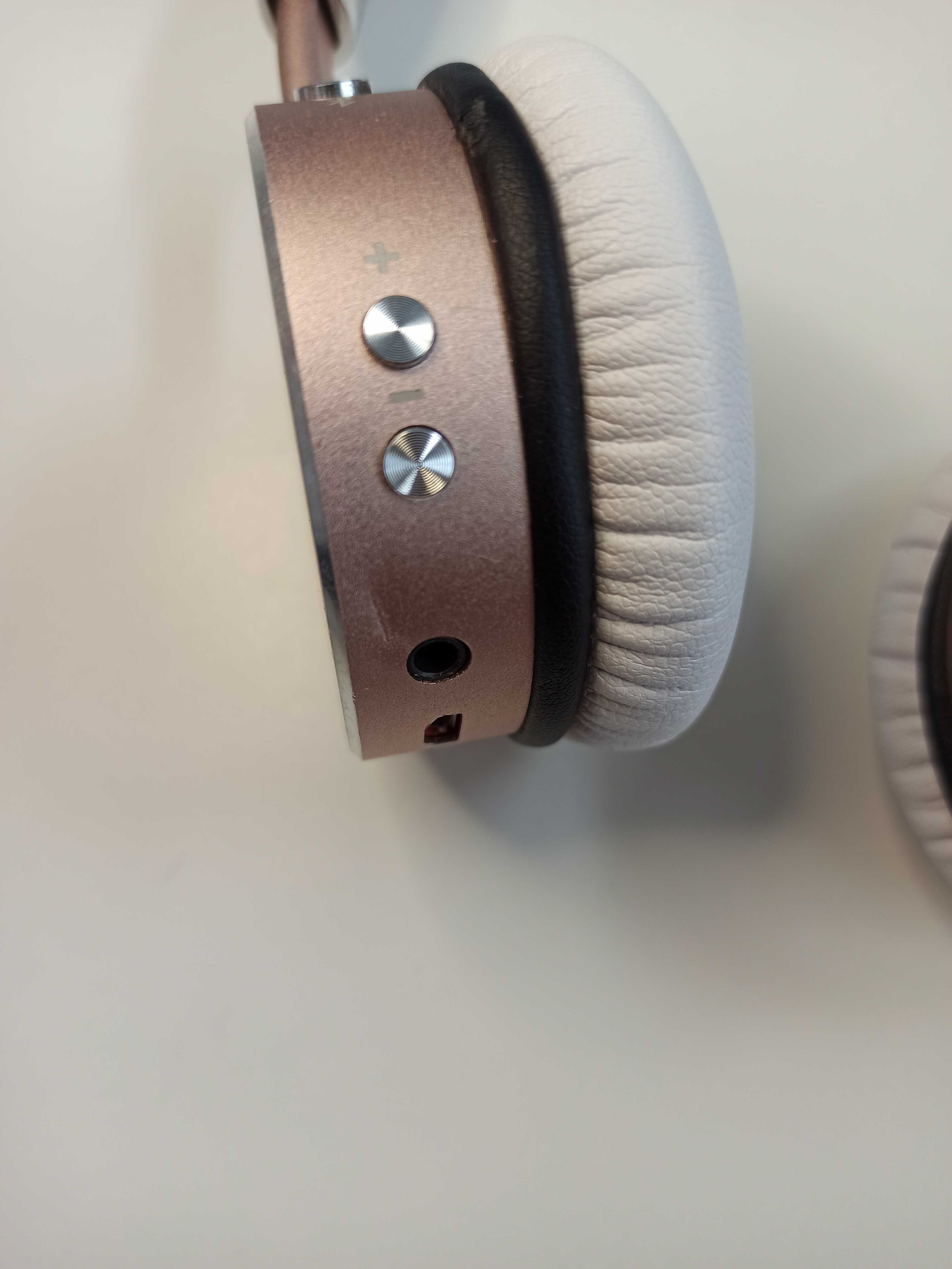 Słuchawki Bluetooth - SATECHI Aluminum Wireless Rose Gold
