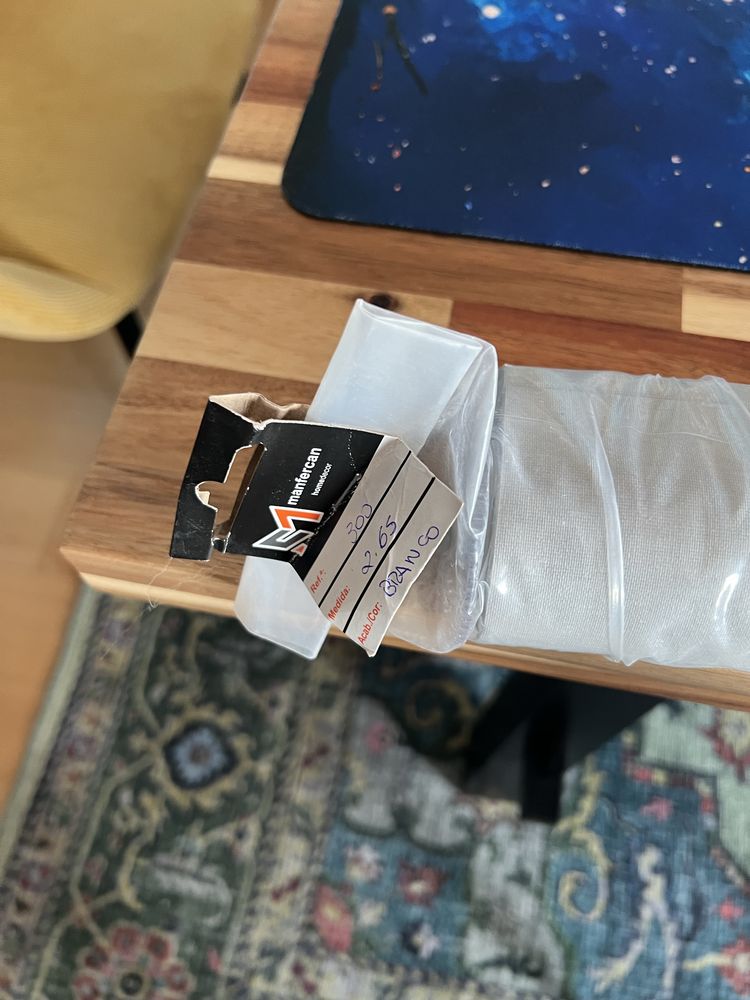 Estore de rolo interior cinza novo da manfercan