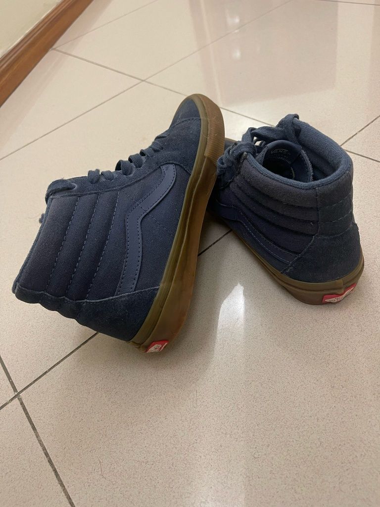 Ténis VANS em bota Azul (edição limitada))