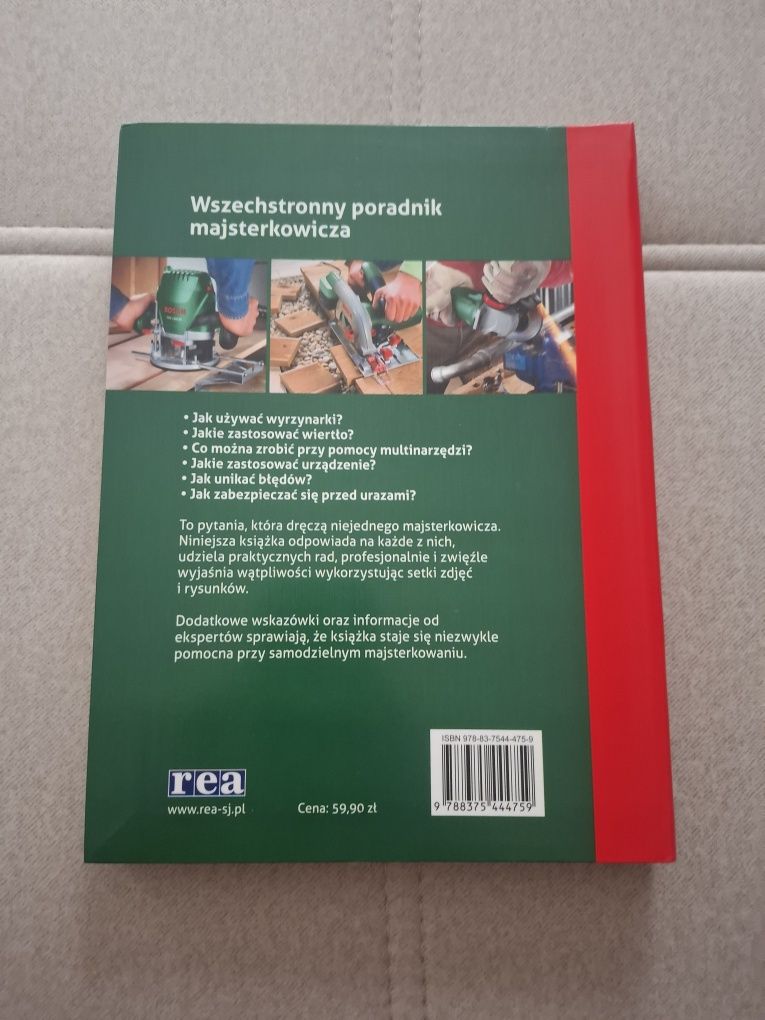 Książka elektronarzędzia bosch majsterkowanie