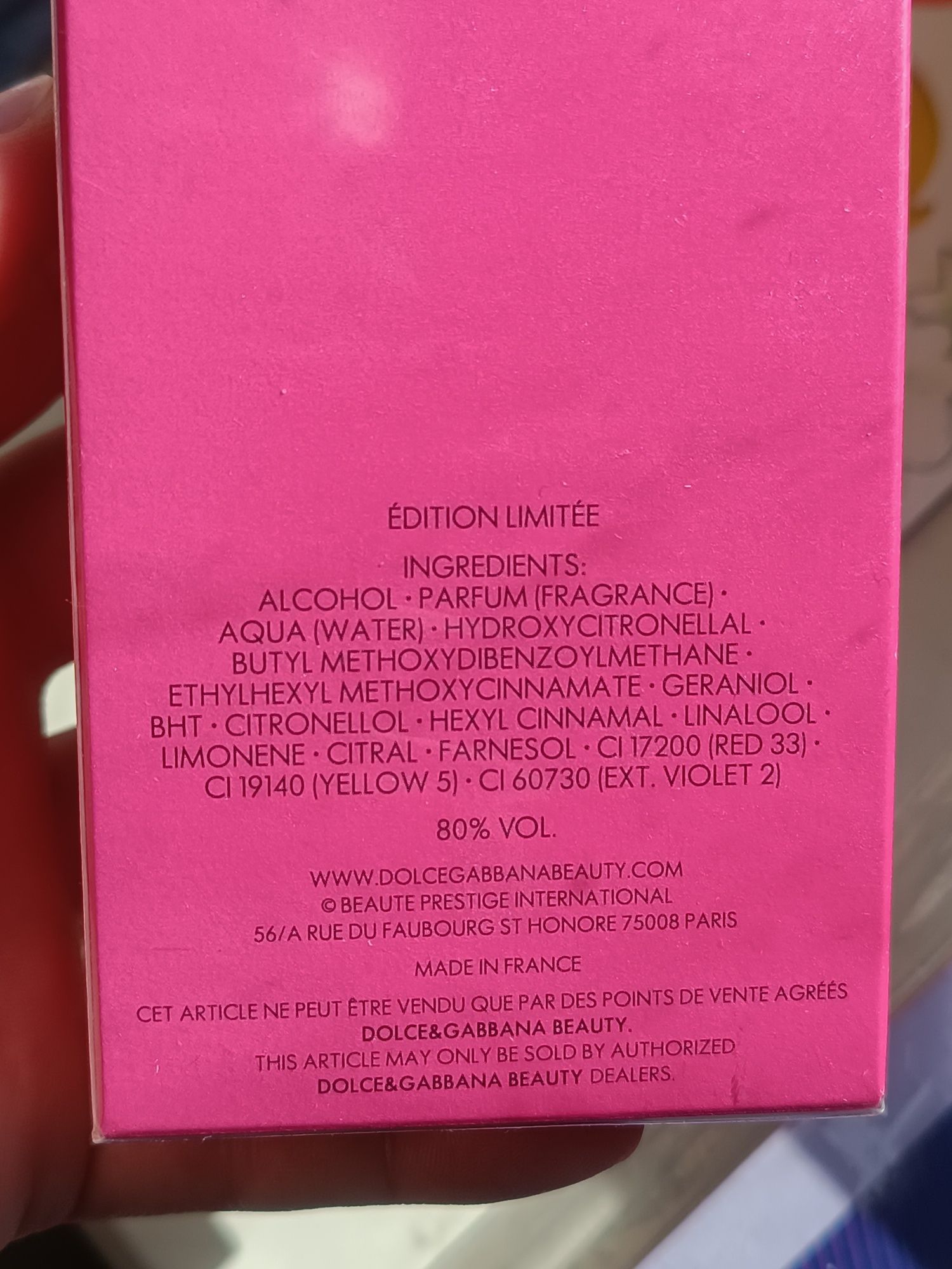L'imperatrice Dolce and Gabbana 50 ml