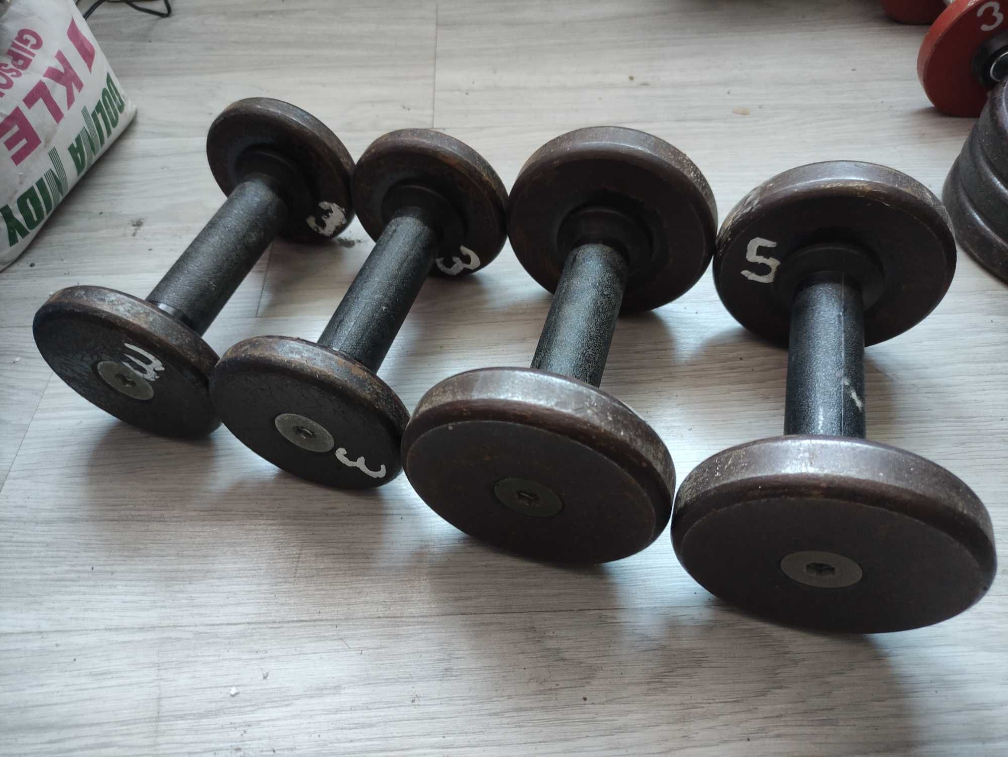 Hantle hantelki OLYMP OLIMP 2x3kg 2x5kg zestaw