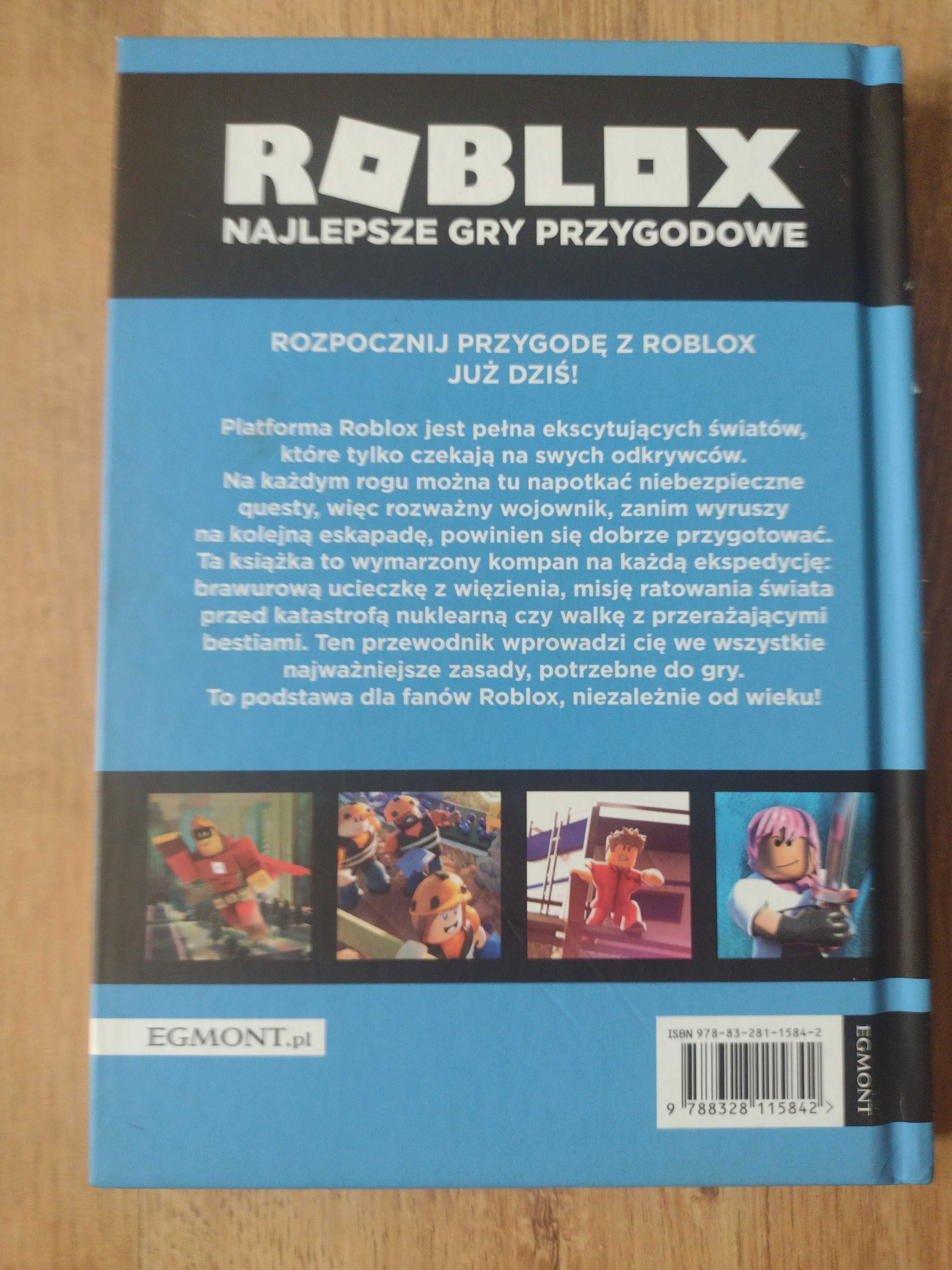 Książka Roblox gry przygodowe