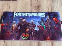 Podkładka pod mysz Fortnite Podświetlana Kolorowa. Nowa. 60 x 30