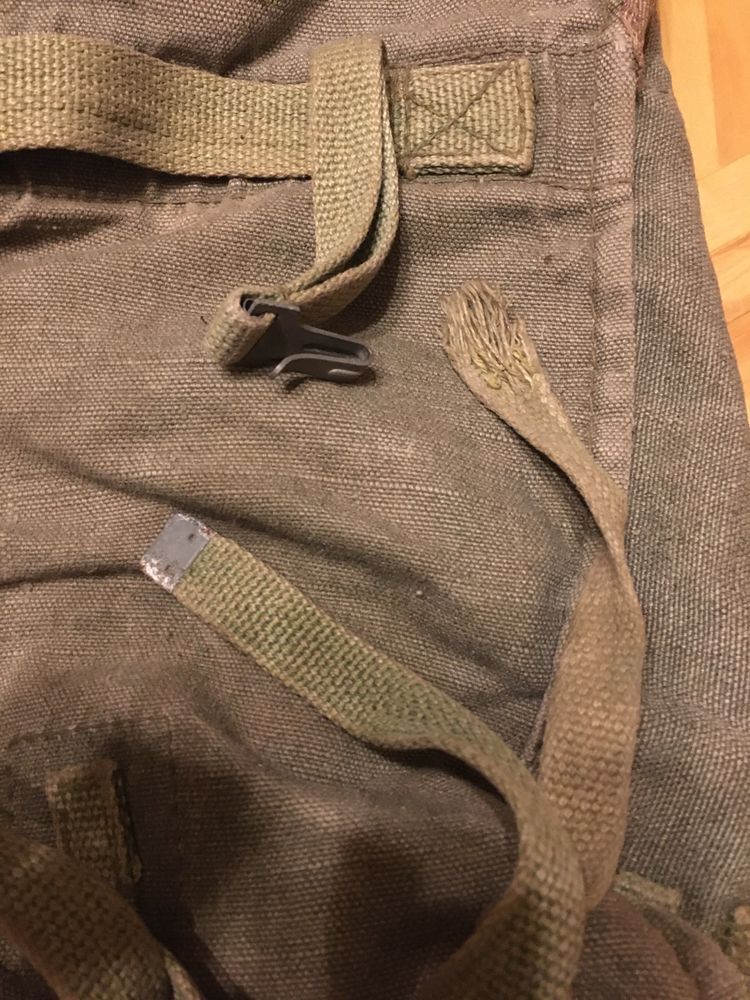 Plecak militarny wojskowy wojsko wojna prl kolekcja militaria armia