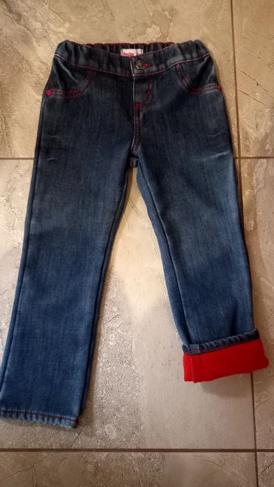 Джинсы на флисе 2-3года.Рост 98