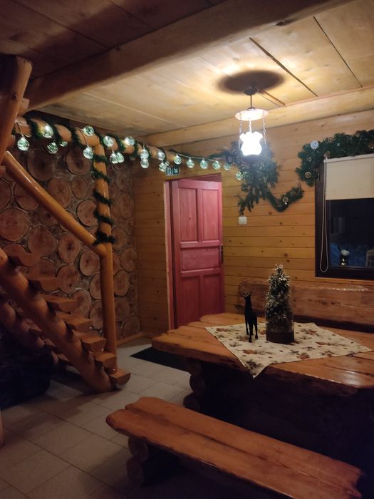Domek z basenem jacuzzi i sauną