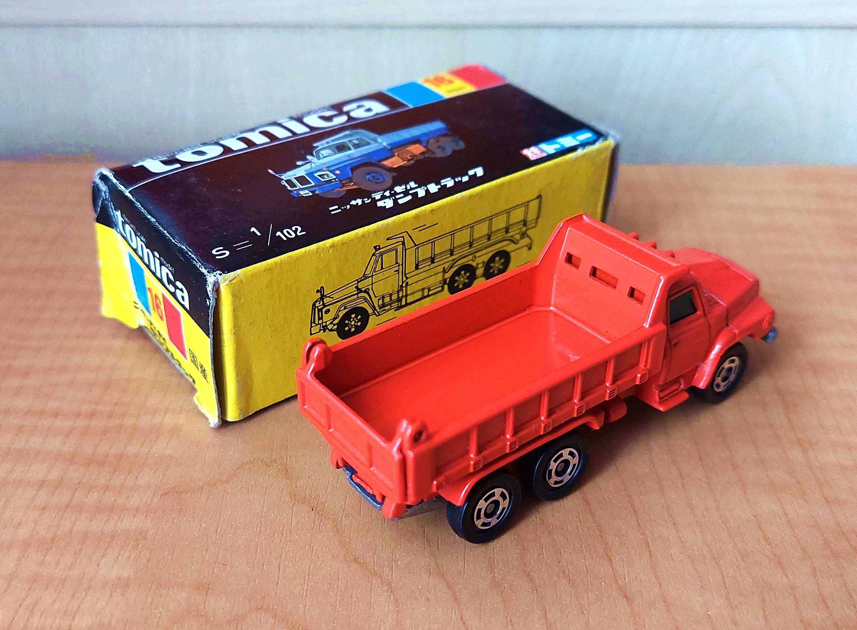 Tomica Nissan Diesel Dump Truck 16-2 Made in Japan