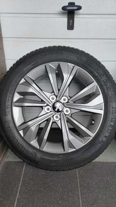Koła Peugeot 508 Citroen 17'' 5x108 opony zima 215/55/17 (OL1687)