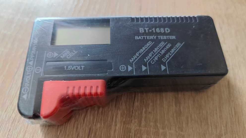 Medidor de pilhas, digital (Novo)