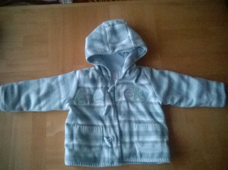 Kaftanik Bambini z napisem Cheeky, rozmiar 62