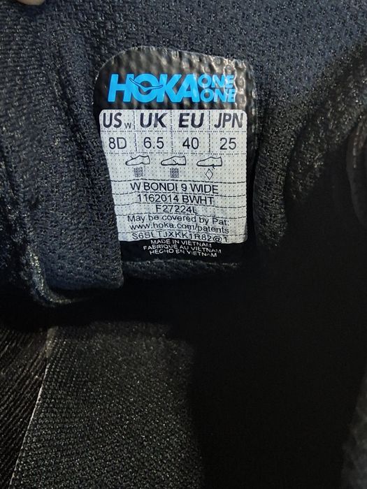 Hoka Bondi 9. Розмір 40. Устілка 25см. Оригінал