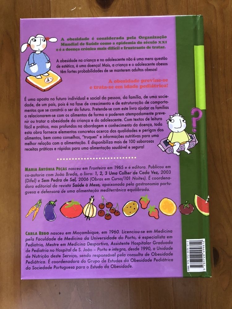 Livro Crescer para Cima com mais de 100 receitas