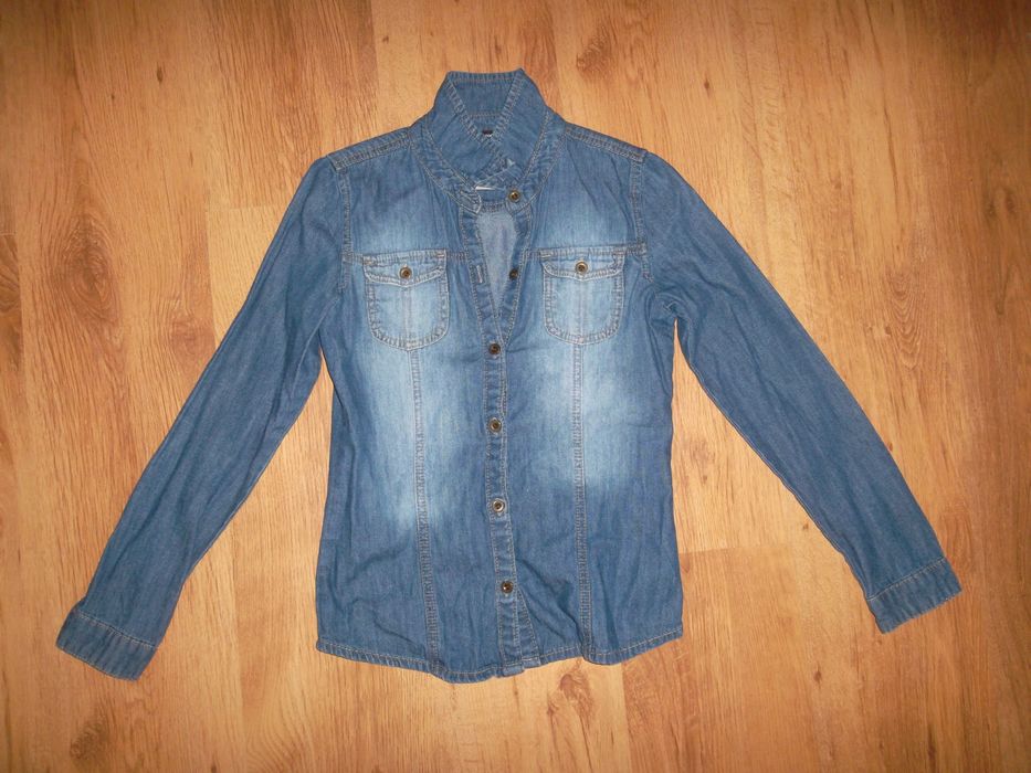 koszula jeans dziewczęca rozmiar 152-158