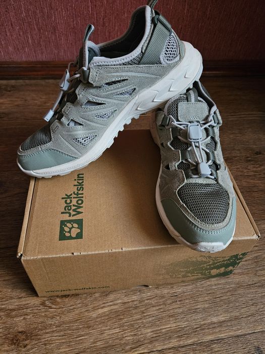 Жіночі кросівки для трекінгу jack wolfskin woodland 2 hybrid low w 39