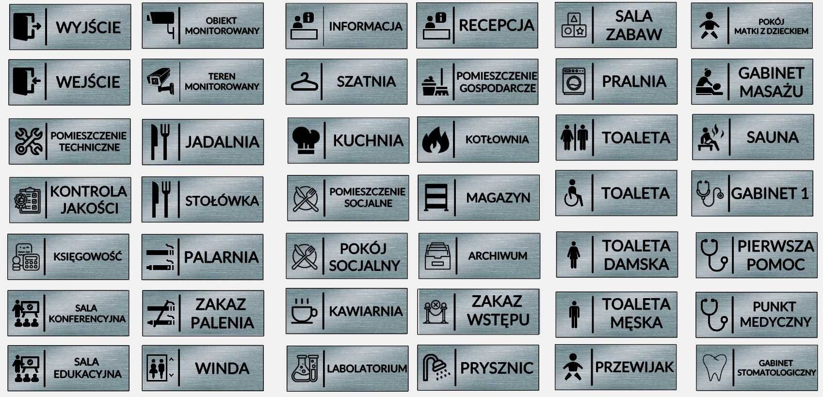 Tabliczka na drzwi "ZAKAZ PALENIA"