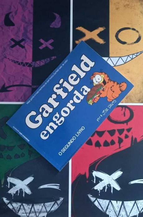 Livro Garfield engorda
