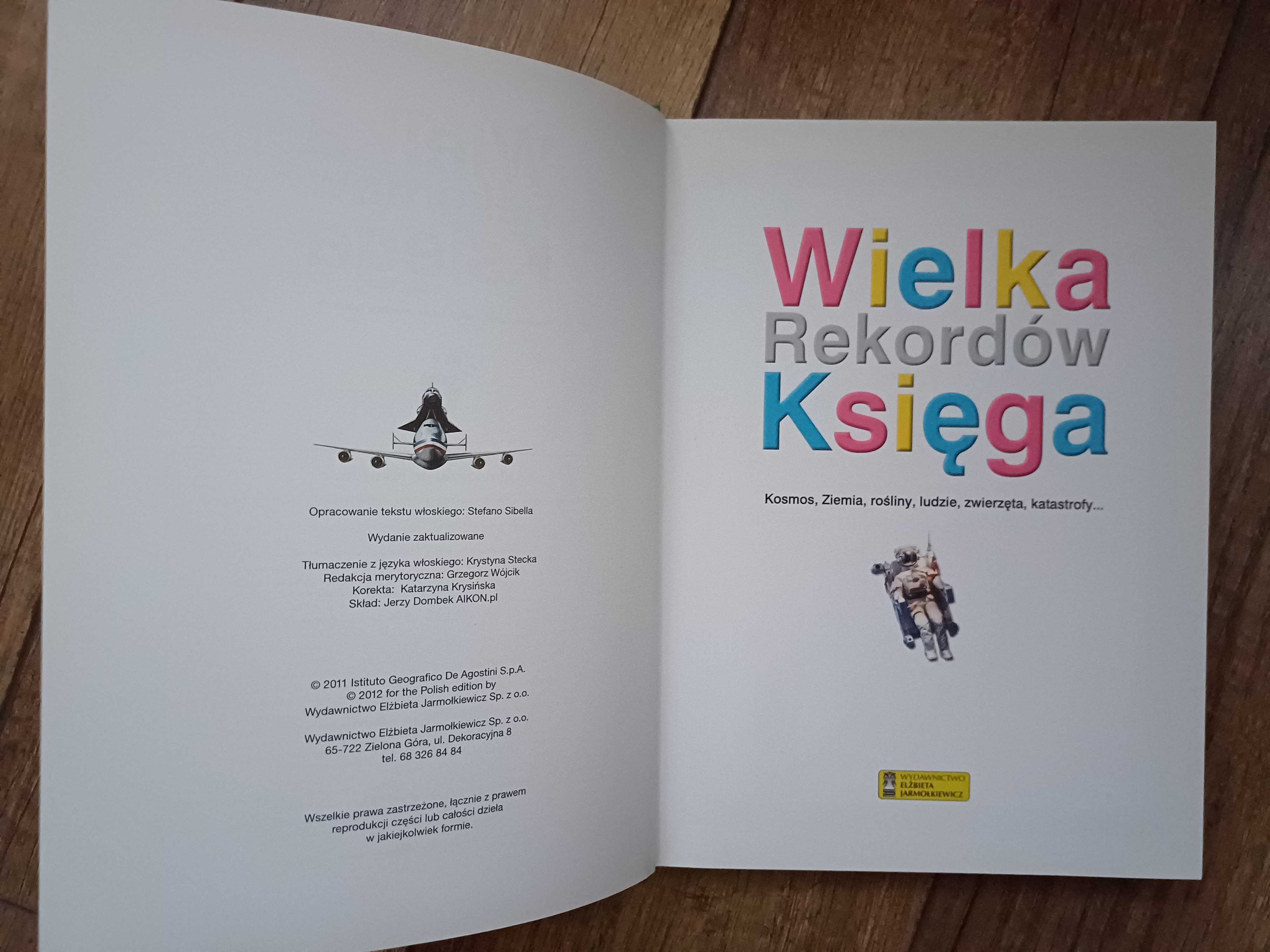 Książka Wielka księga rekordów