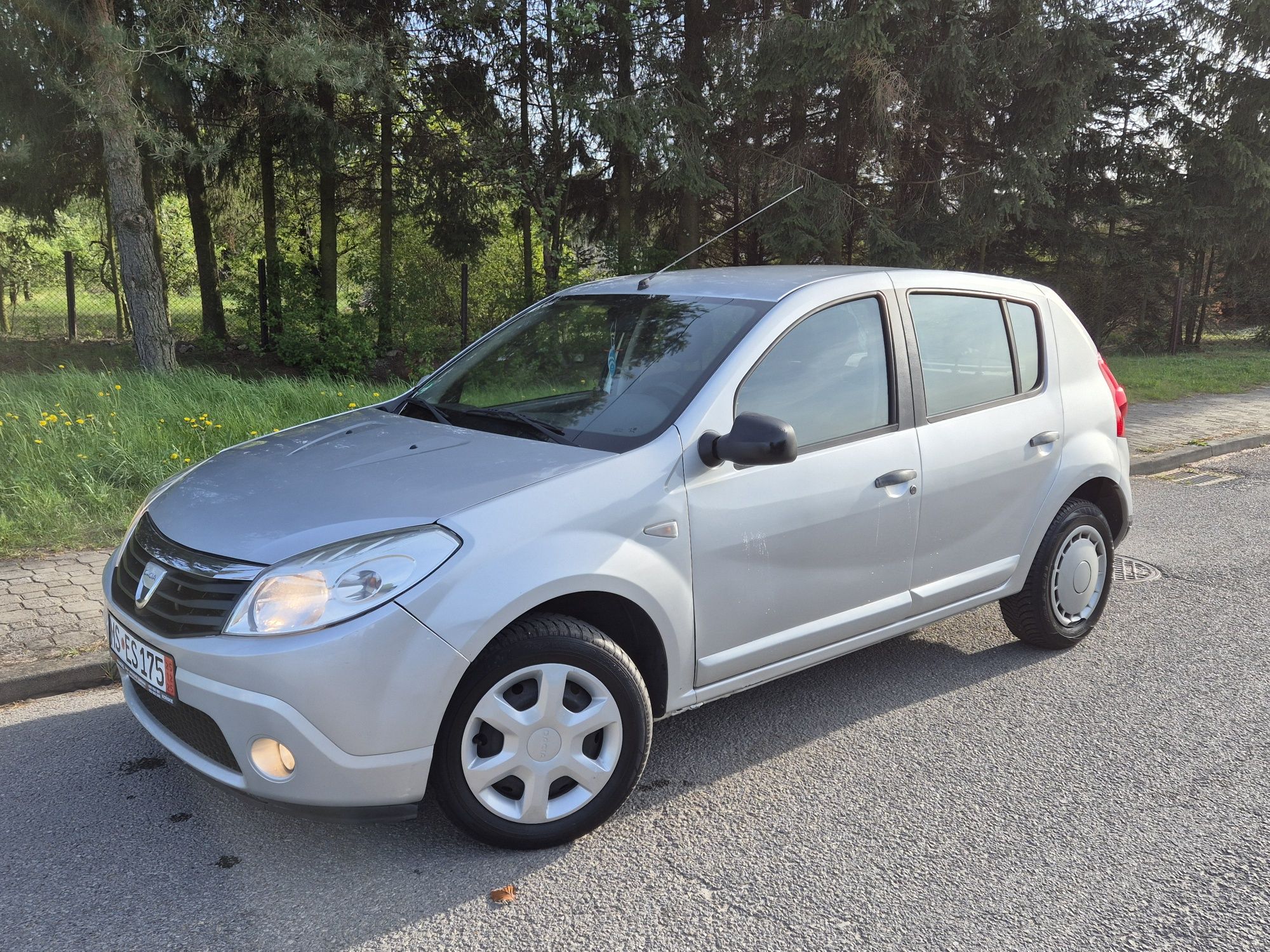 DACIA SANDERO 1.6B MPI OPŁACONY Z Niemiec Klima Elektryka 08r Stan BDB