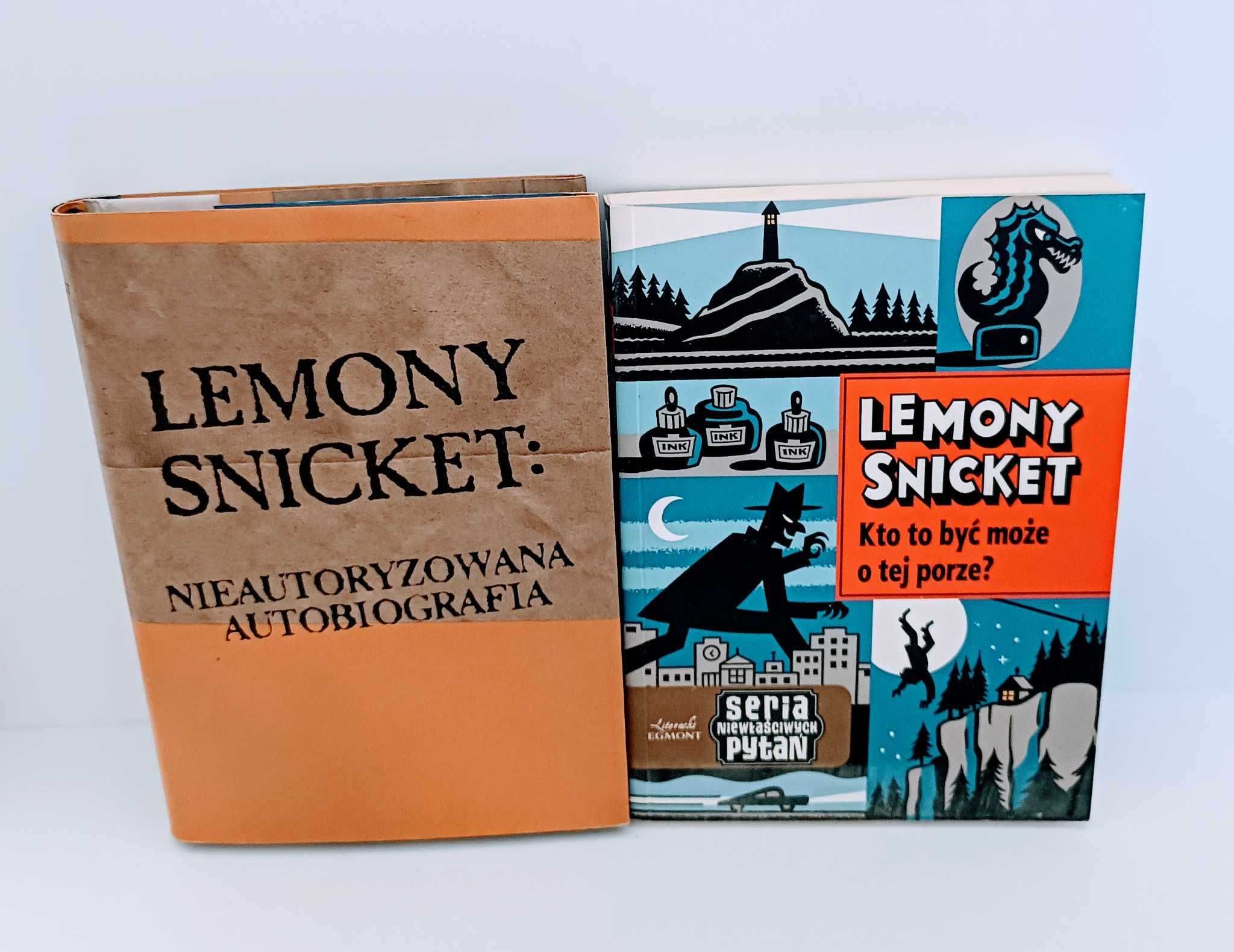 Snicket Nieautoryzowana biografia + seria niewłaściwych pytań