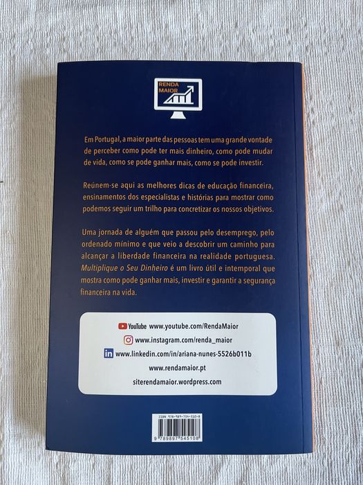 Livro “Renda Maior” de Ariana Nune
