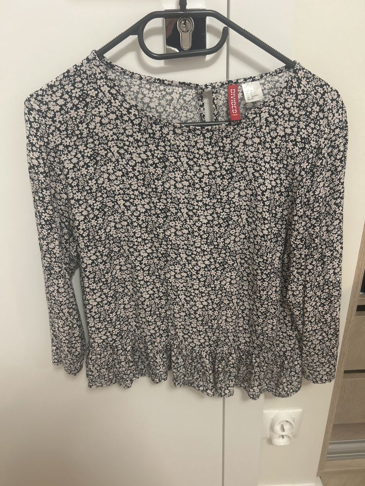 Bluzka w kwiaty H&M