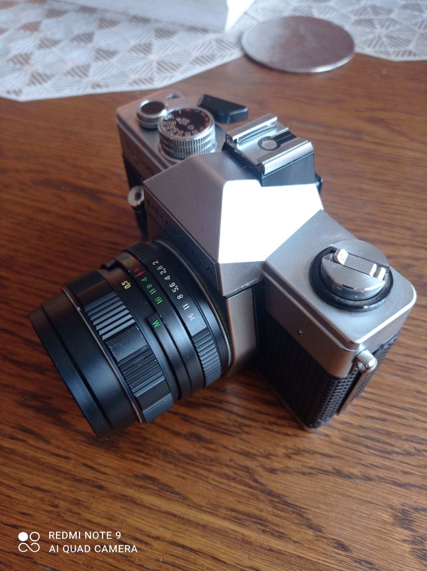 Aparat PRAKTIKA Super TL 1000 obiektyw Helios 44w-4