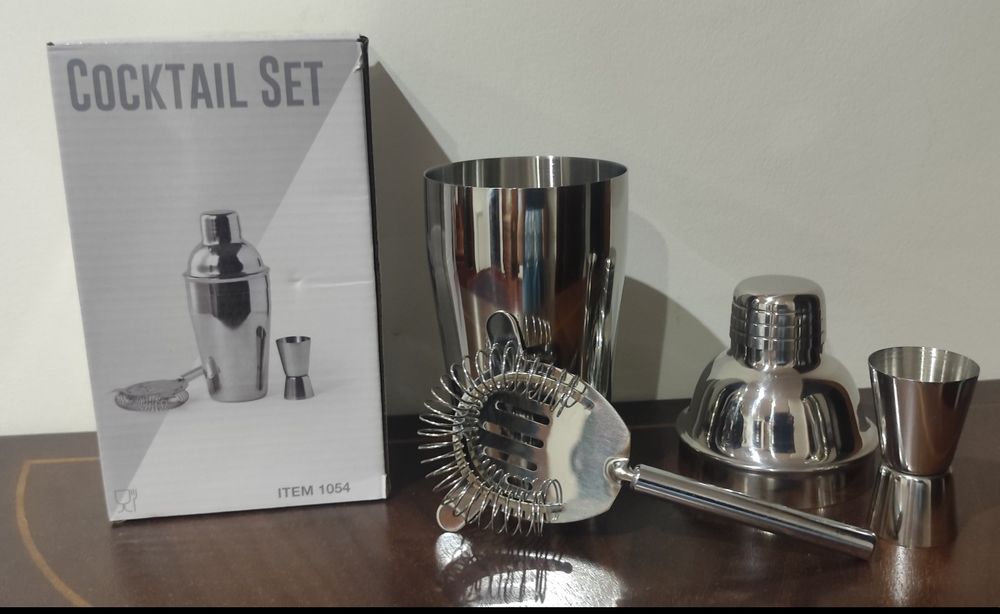Cocktail set - Conjunto de peças para cocktail em inox