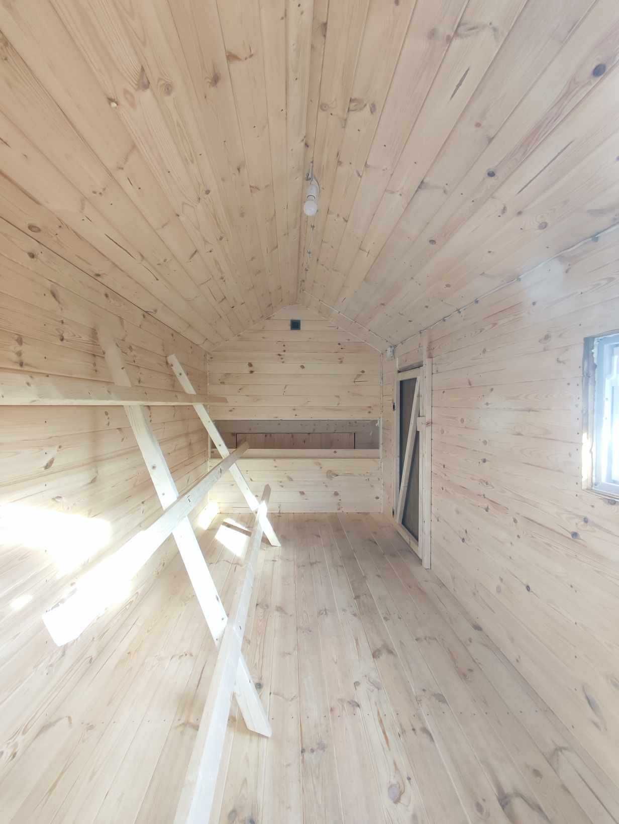 Kurnik dla kur, kaczek Gęsi 5mx2mx2,2mh Producent WoodStuff OCIEPLONY