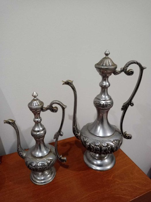 Peças decorativas em estanho