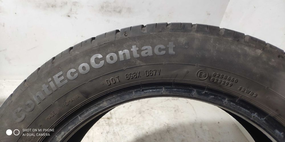 Opony 185/55R15 CONTINENTAL letnie ContiEcoContact 5 para 2szt komplet