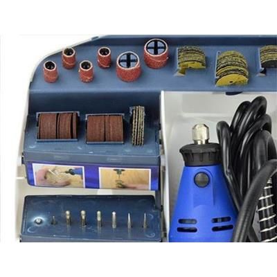 Szlifierka mini 230V 270W z osprzętem 300el