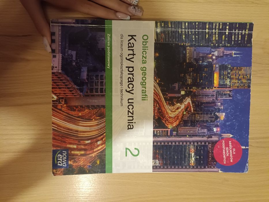 Karty pracy z geografii do klasy 2 liceum/technikum