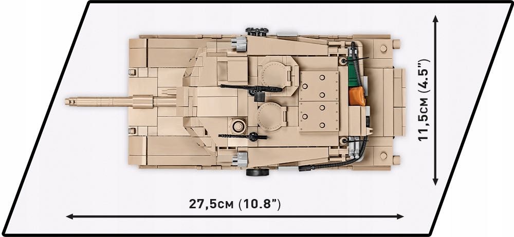 Конструктор Танк M1A2 Abrams COBI-2622