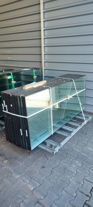 Szkło wyprzedaż szyby balustradowe, zespolone laminowane, hartowane.
