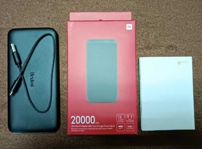 Powerbank Xiaomi Redmi 20000 mAh зарядний пристрій  павербанк Полтава