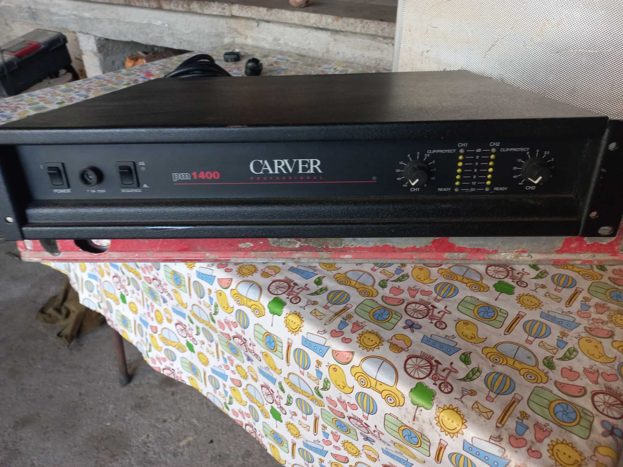 amplificadores-  ihos  d-1800 e- carver pm 1400