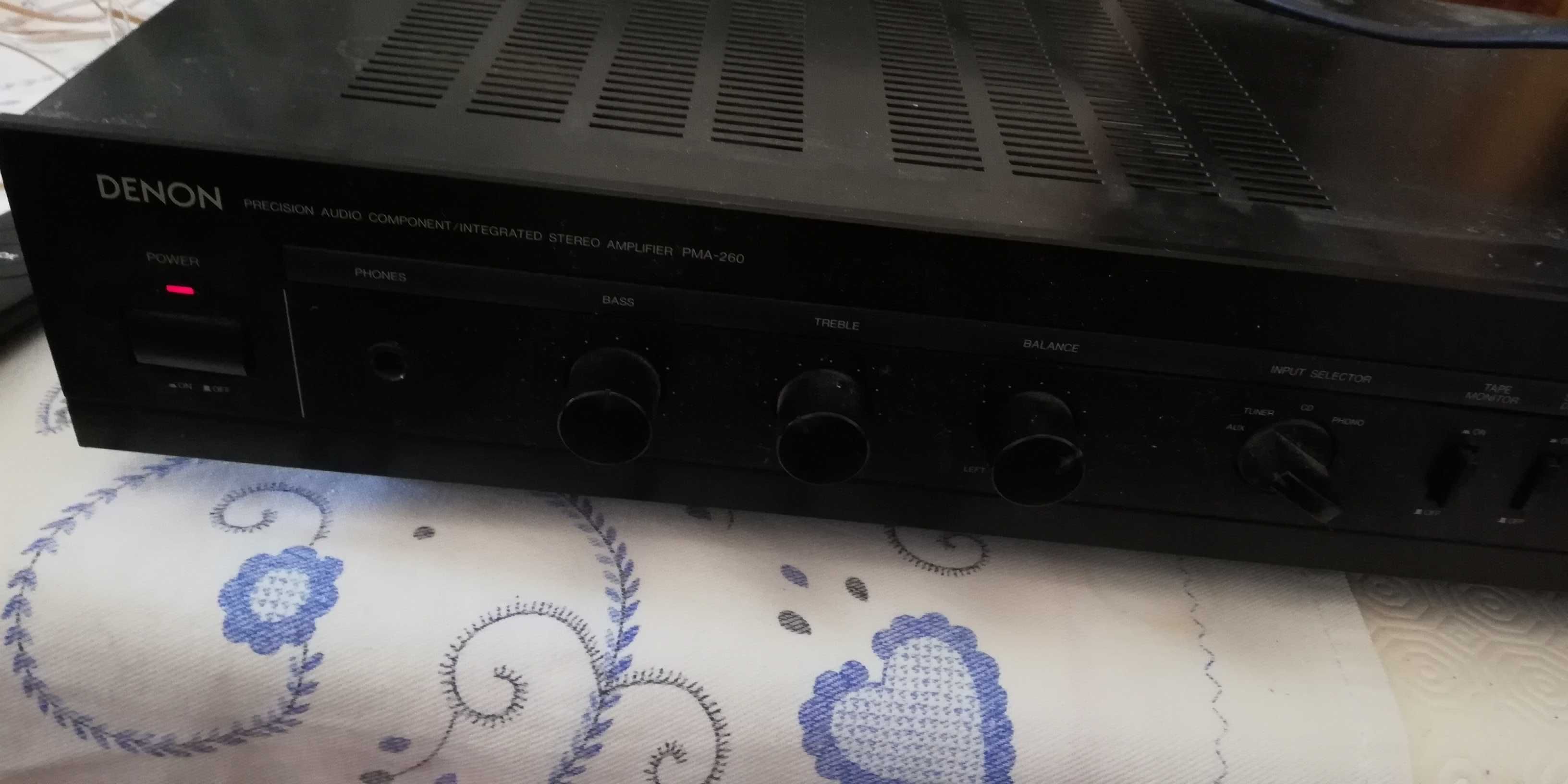 Radio Denon (sintonizador mais amplificador)