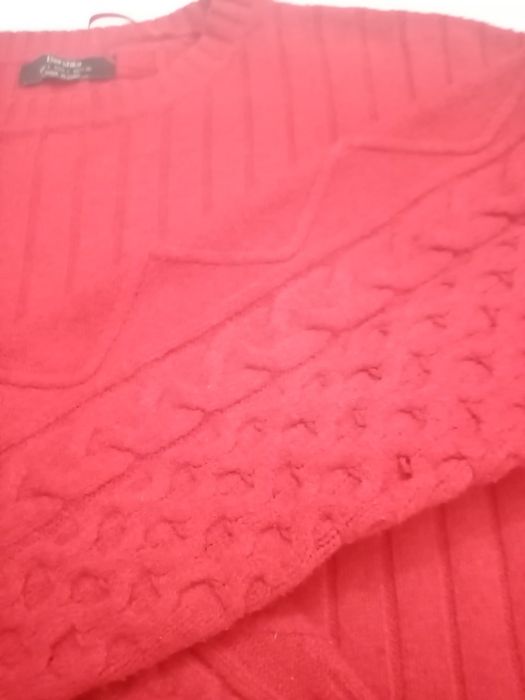 Sweterek damski oversize