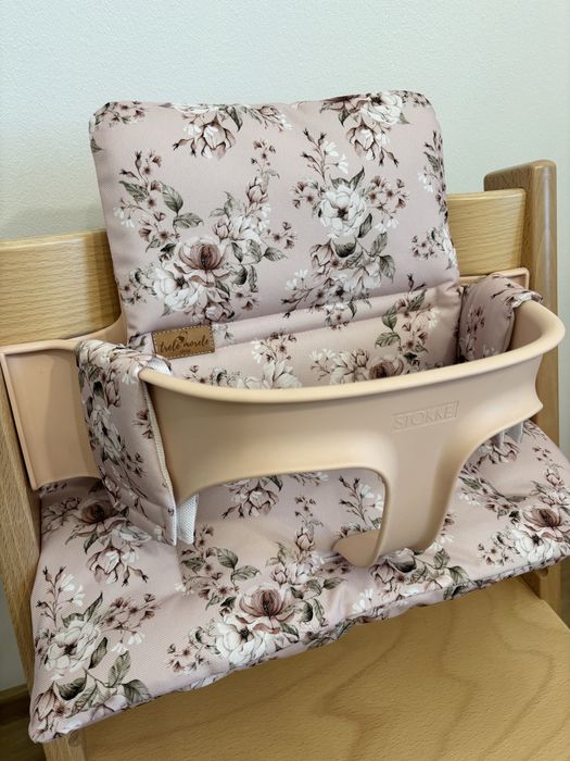 Wodoodporne poduszki do Stokke Tripp Trapp Baby Set newbie roses