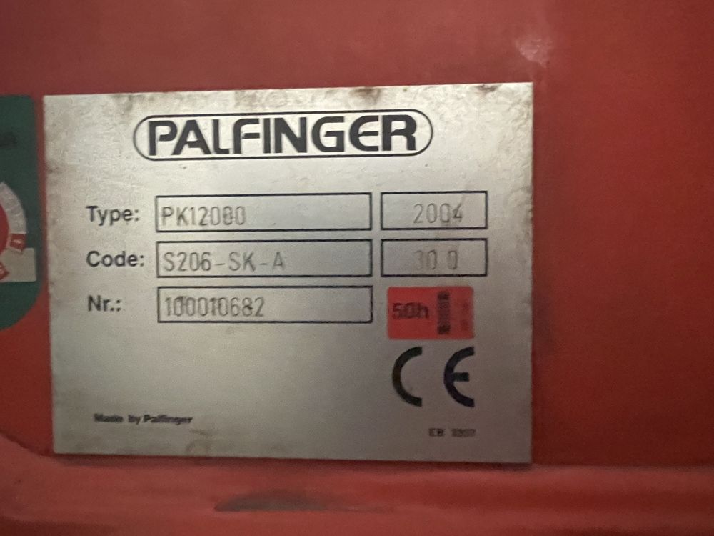 Grua Palfinger PK12000