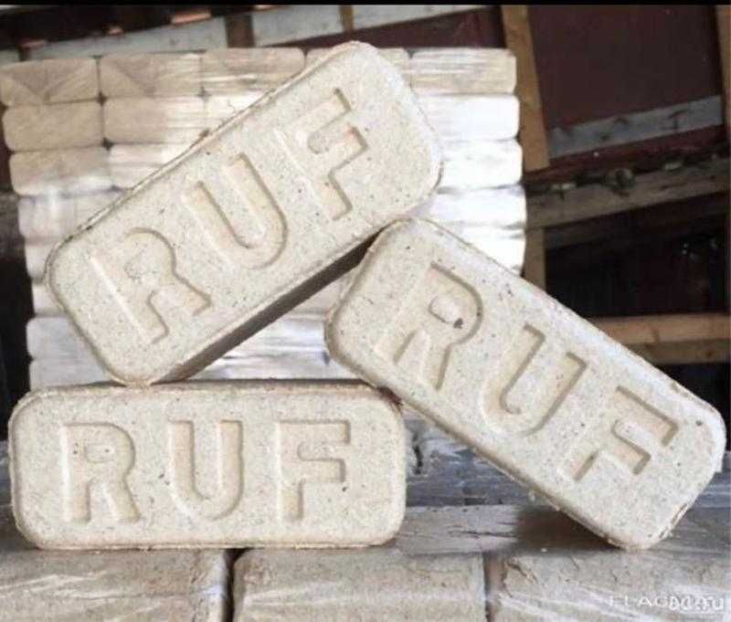 Брикеты РУФ RUF  для отопления из 100 % дуба