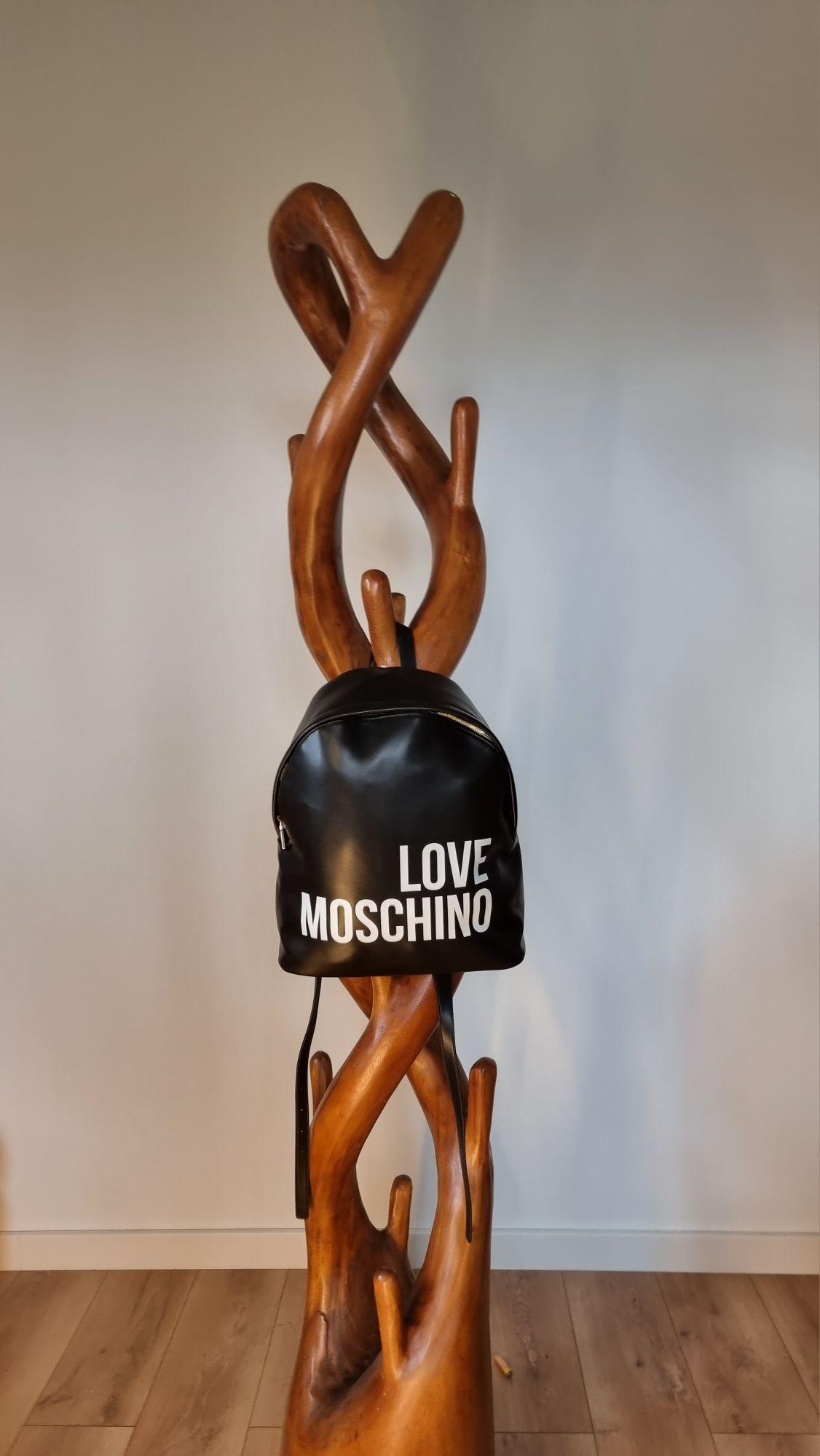 Plecak czarny Love Moschino A4