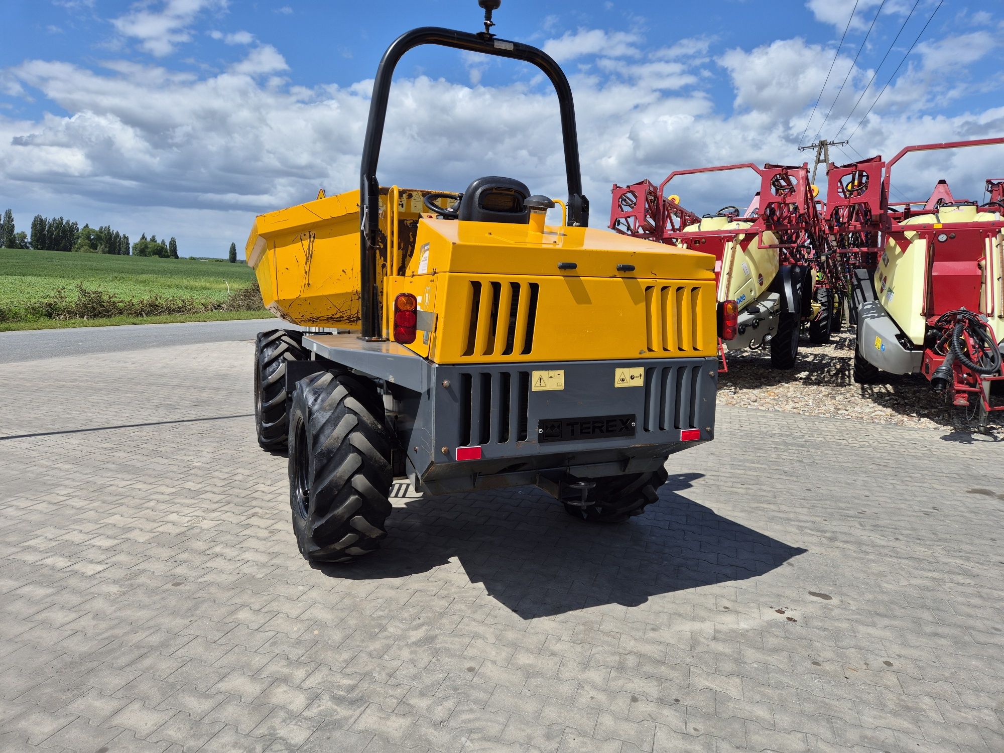 Wozidło obrotowe Terex 6 ton 2100hBenford Sprowadzone Transport