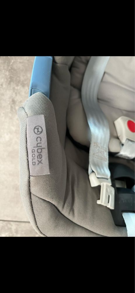 Fotelik samochodowy cybex aton 5 razem z bazą